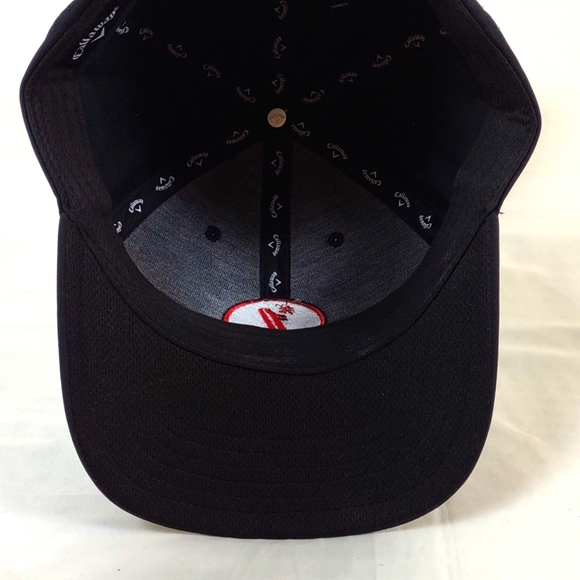 Callaway Odyssey #1 Putter on Tour Promo Hat NWT Black Adjustable - Picture 7 of 8